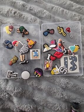 Kids Shoe Charms - Assorted Multi-Color Fun Designs
